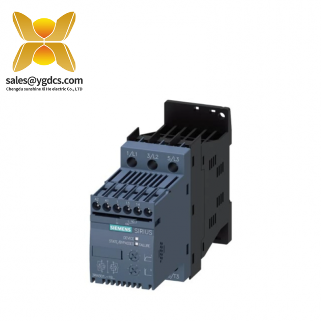 西門子3RW3014-1BB14軟啟動器 S00 6.5A 480V 110-230V 螺絲安裝