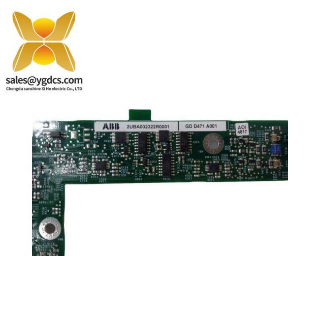 ABB GDD471A001 工業(yè)控制器，適用于復(fù)雜自動化控制系統(tǒng)