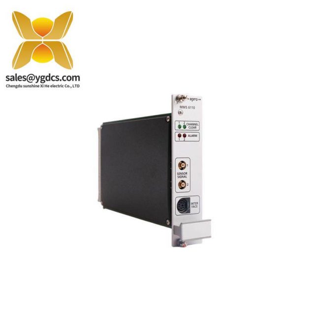 EMERSON EPRO MMS6110 相對(duì)轉(zhuǎn)子振動(dòng)監(jiān)測(cè)器，適用于工業(yè)自動(dòng)化控制