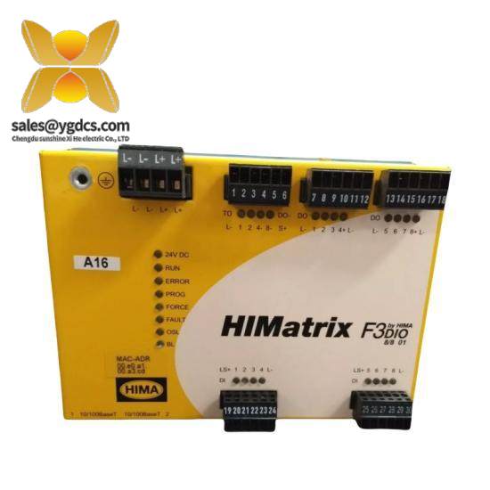 HIMA Hima F3 DIO 8/8 01 控制模塊