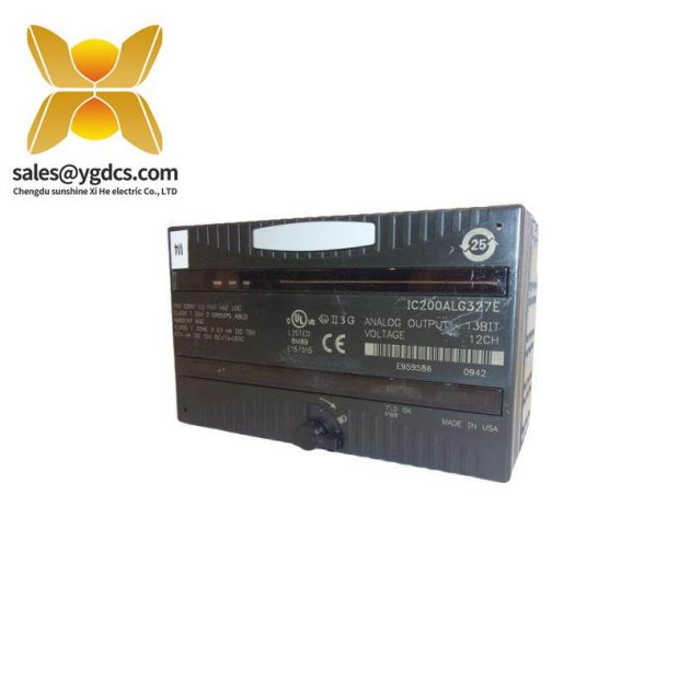 GE Fanuc IC200ALG327模擬輸出模塊